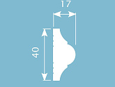 Артикул MX002, 40Х17, Молдинги и углы, Cosca в текстуре, фото 3